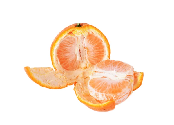 Orange fruit isolated on white — Stock Photo, Image