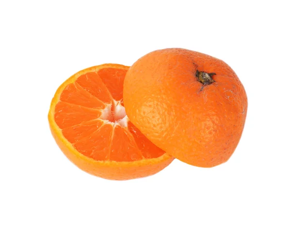 Orange fruit isolated on white — Stock Photo, Image