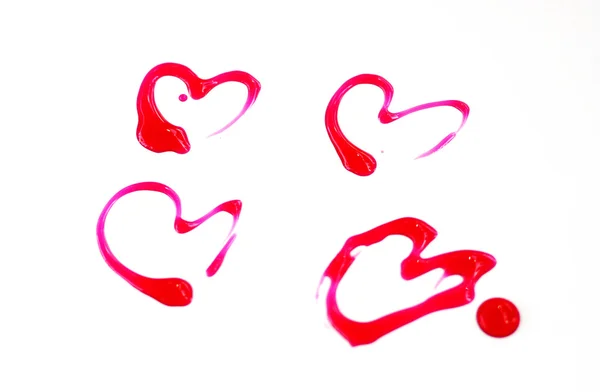 Syrup Heart-shaped — Stock Photo, Image