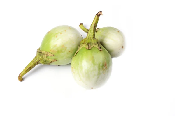 Eggplant on white background — Stock Photo, Image