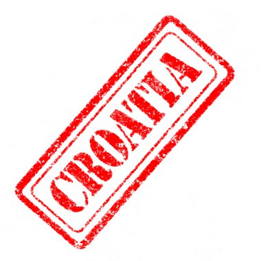 Hırvatistan lastik damgası 