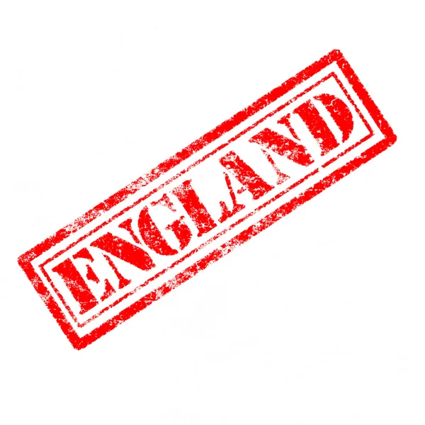 England rubber stamp — Stock Photo, Image