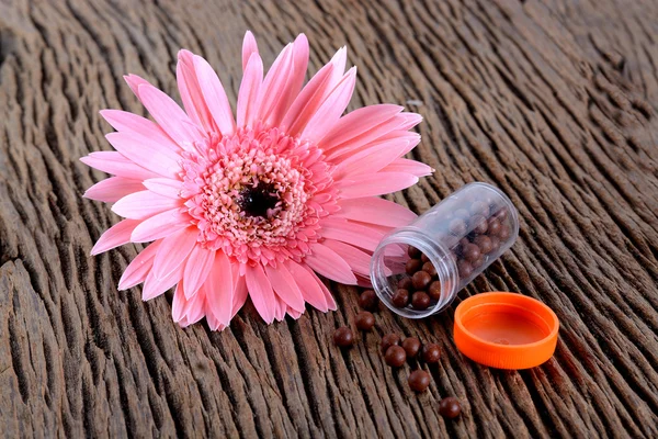 Pílulas de flores — Fotografia de Stock