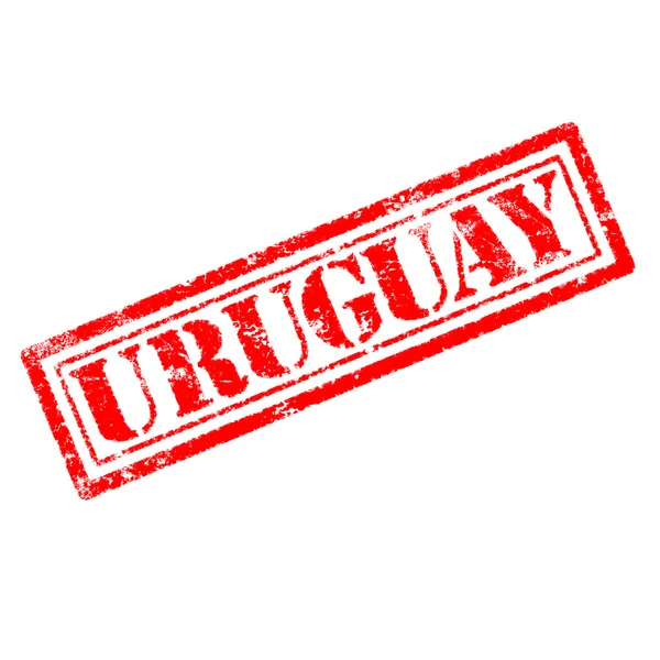 Uruguay razítko — Stock fotografie