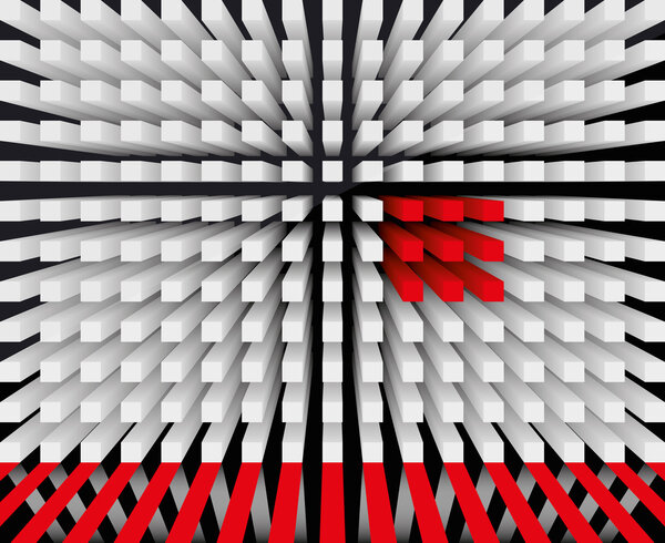 Абстрактный куб
