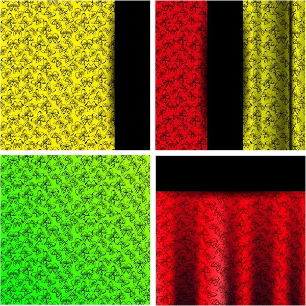 Achtergrond van de vlinder — Stockvector