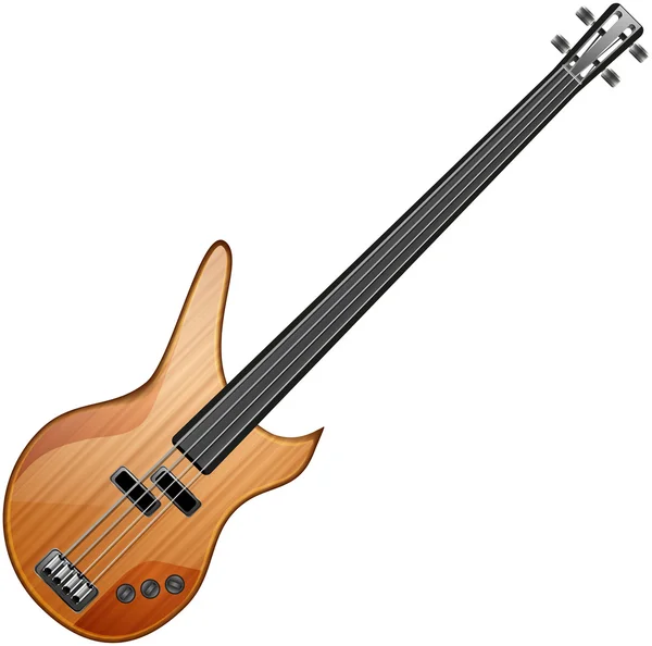 Guitarra Bass — Archivo Imágenes Vectoriales