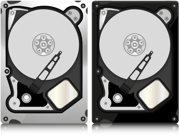 Hard disk — Stock Vector