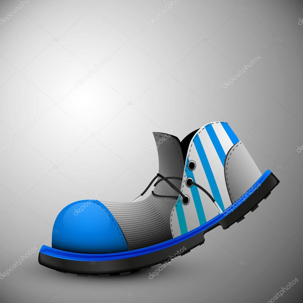 Clown shoes old Stock Vector Image by ©ml1413 #50137847