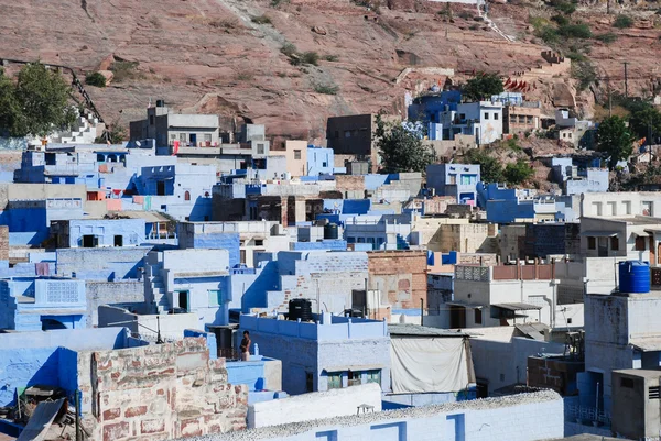 View of Jodhpur, the Blue City, and Mehrangarh Fort, Rajasthan, India. — Stock Photo, Image