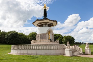 Japon Budist barış pagoda, nippon myohoji, milton keynes.