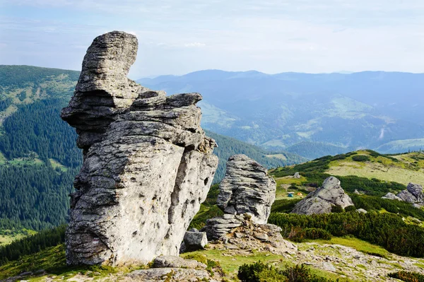 A impressionante paisagem montanhosa — Fotografia de Stock