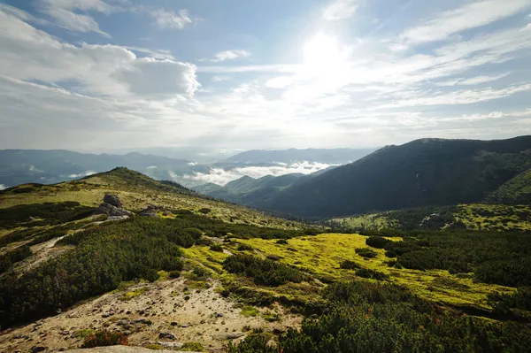 Paisaje de montaña Fotos de stock libres de derechos