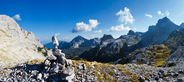 Splendido panorama montano — Foto Stock