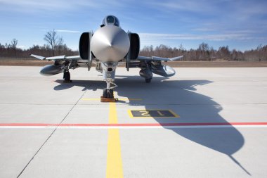 Modern jet avcı uçağı