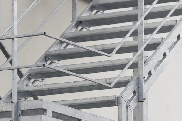 Fire Stairwell on the side of a building — Stock Photo, Image