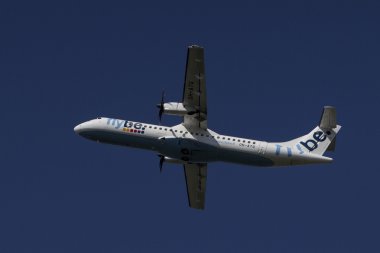 may 30,-2013, riga Uluslararası Havalimanı, rix, flybe nordic, atr 72-500