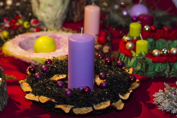 Adventskranz — Stockfoto