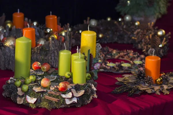 Adventskranz — Stockfoto