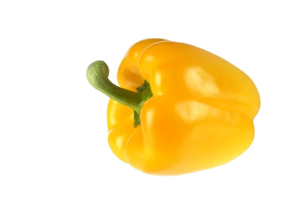 Yellow Pepper on White Background — Stock Photo, Image