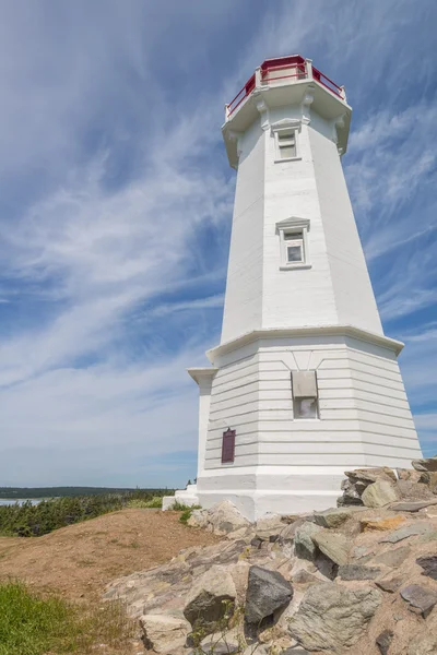 Louisbourg Lighthouse — Stock Photo, Image