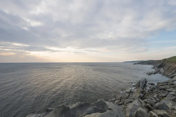 Coastal Scene on the Cabot Trail in Nova Scotia — Stock Photo, Image