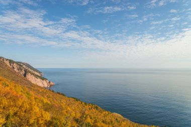 cabot trail sahil sahnesinde