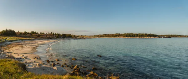 Panorama van ocean beach — Stockfoto