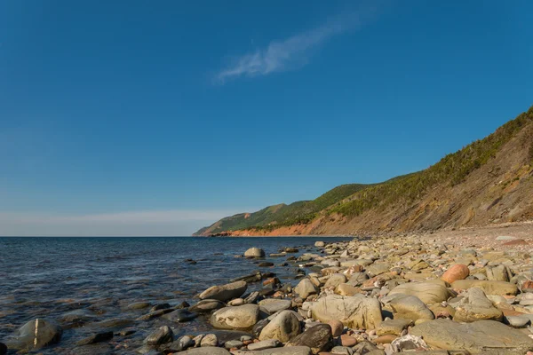 Scène côtière sur le sentier Cabot — Photo