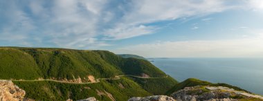 cabot Trail skyline iz göz off dan Panorama