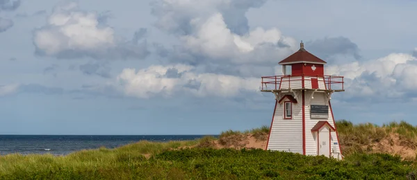 Panorama of Covehead Lighthouse in Stanhope — Stock Photo, Image