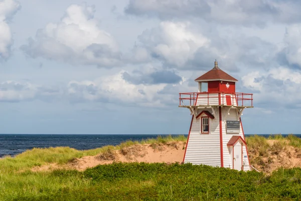 Covehead Lighthouse in Stanhope — Stock Photo, Image