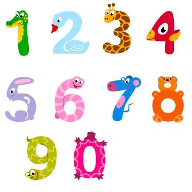 Numbers like animals