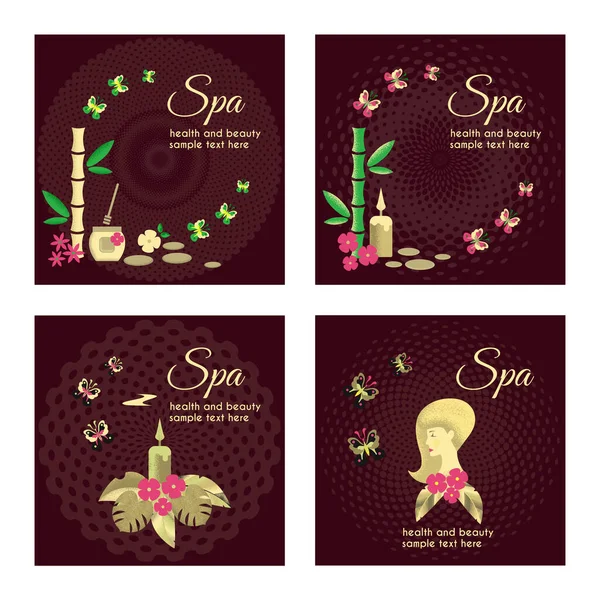 Spa ikonlarının olduğu şablonlar. Resim 3.