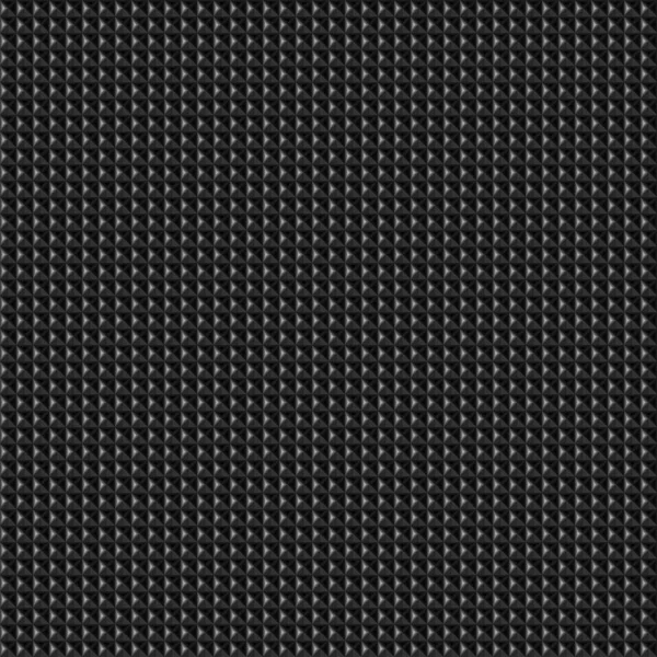 ダークブラック幾何学的グリッド炭素繊維の背景現代のダーク抽象的なシームレスなテクスチャ — ストックベクタ