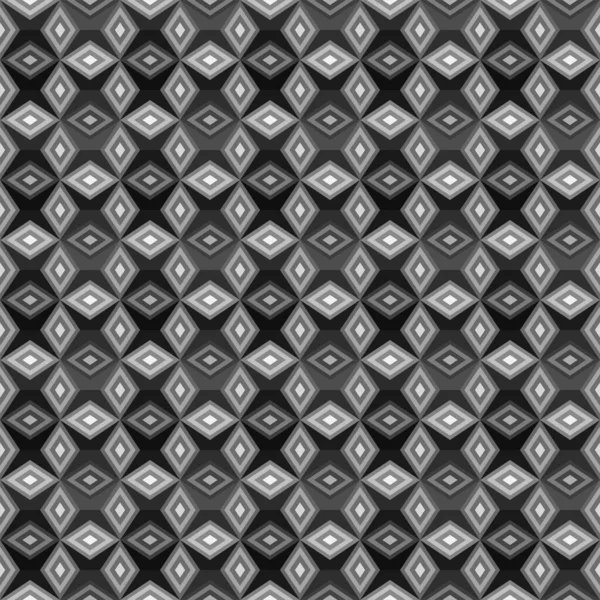 Mörksvart Mosaik Abstrakt Sömlös Geometriskt Rutnät Bakgrund Struktur — Stock vektor