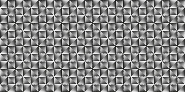 Tmavě Černá Mozaika Abstraktní Bezešvé Geometrické Mřížky Pozadí Textury — Stockový vektor
