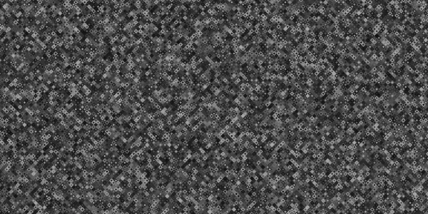 Monochrom Dunkel Geometrischer Gitterhintergrund Moderne Schwarze Abstrakte Rauschtextur — Stockvektor