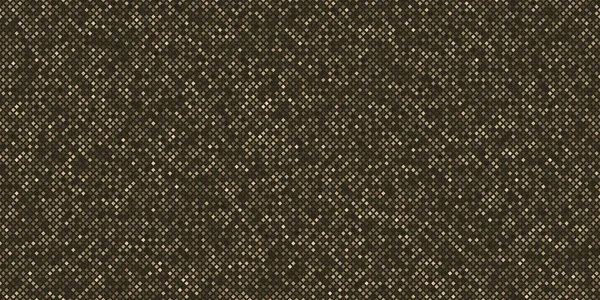 Fondo Rejilla Geométrica Dorada Oscura Monocromática Textura Ruido Abstracto Negro — Vector de stock