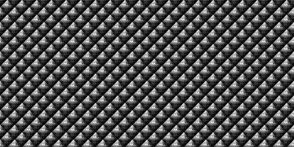 Σκούρο Μαύρο Pixel Ψηφιδωτό Αφηρημένη Αδιάλειπτη Γεωμετρική Υφή Φόντο Πλέγμα — Διανυσματικό Αρχείο