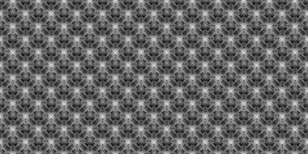 Foncé Noir Pixel Mosaïque Abstrait Sans Couture Grille Géométrique Texture — Image vectorielle