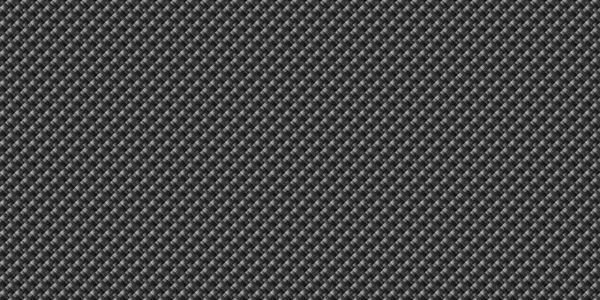 Nero Scuro Pixel Mosaico Astratto Senza Cuciture Griglia Geometrica Sfondo — Vettoriale Stock