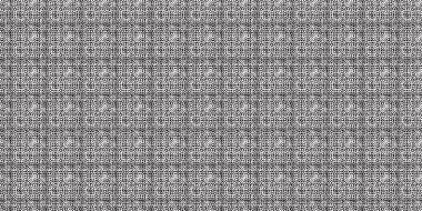 Monochrome geometric grid Pixel Art style background Modern black and white abstract mosaic texture
