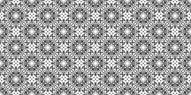 Monochrome geometric grid Pixel Art style background Modern black and white abstract mosaic texture