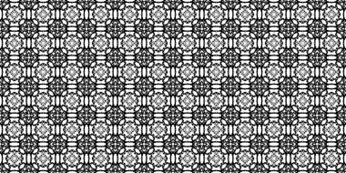 Monochrome geometric grid Pixel Art style background Modern black and white abstract mosaic texture