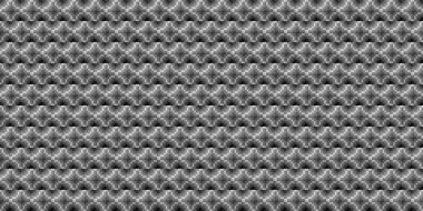 Dark black Monochrome geometric grid Pixel Art style background Modern black and white abstract mosaic texture