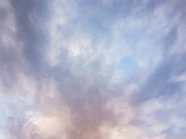 Sky with clouds landscape nature background 