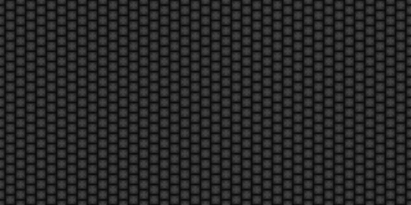 Grilla Geométrica Negra Oscura Fondo Fibra Carbono Textura Moderna Abstracta — Vector de stock
