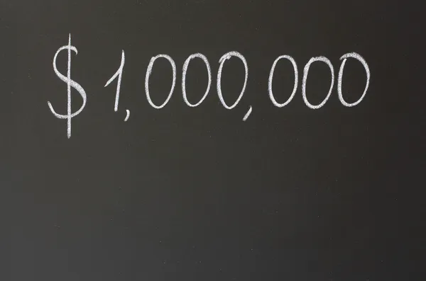 Un millón de dólares — Foto de Stock