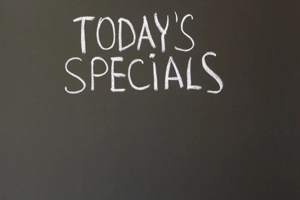 Today's specials — Stock Photo, Image